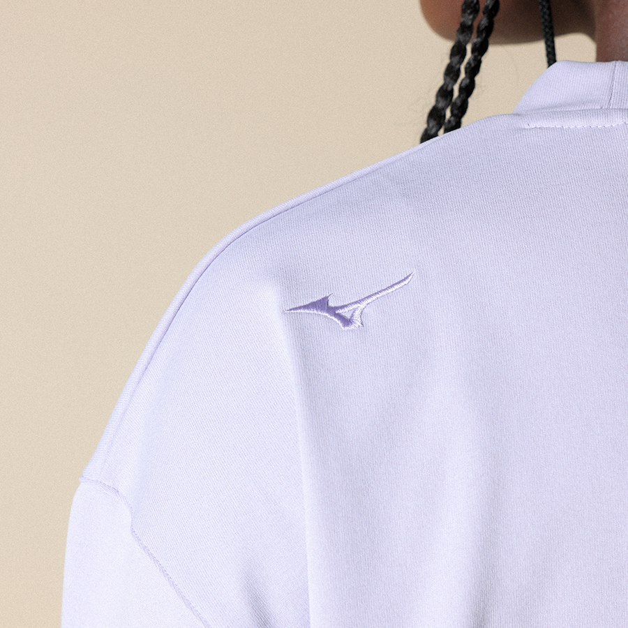 Mizuno Heavy  Long Sleeve T-Shirt Thistle